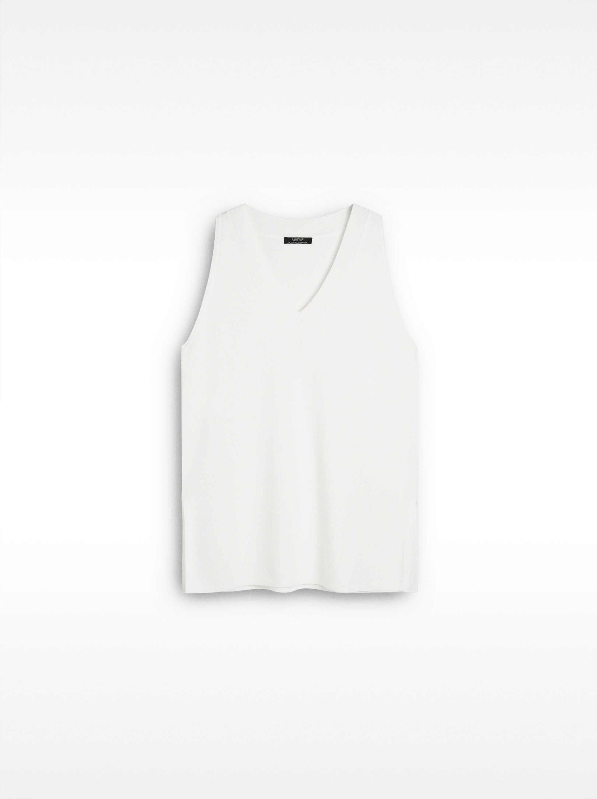 Resim V Yaka Örme Üst