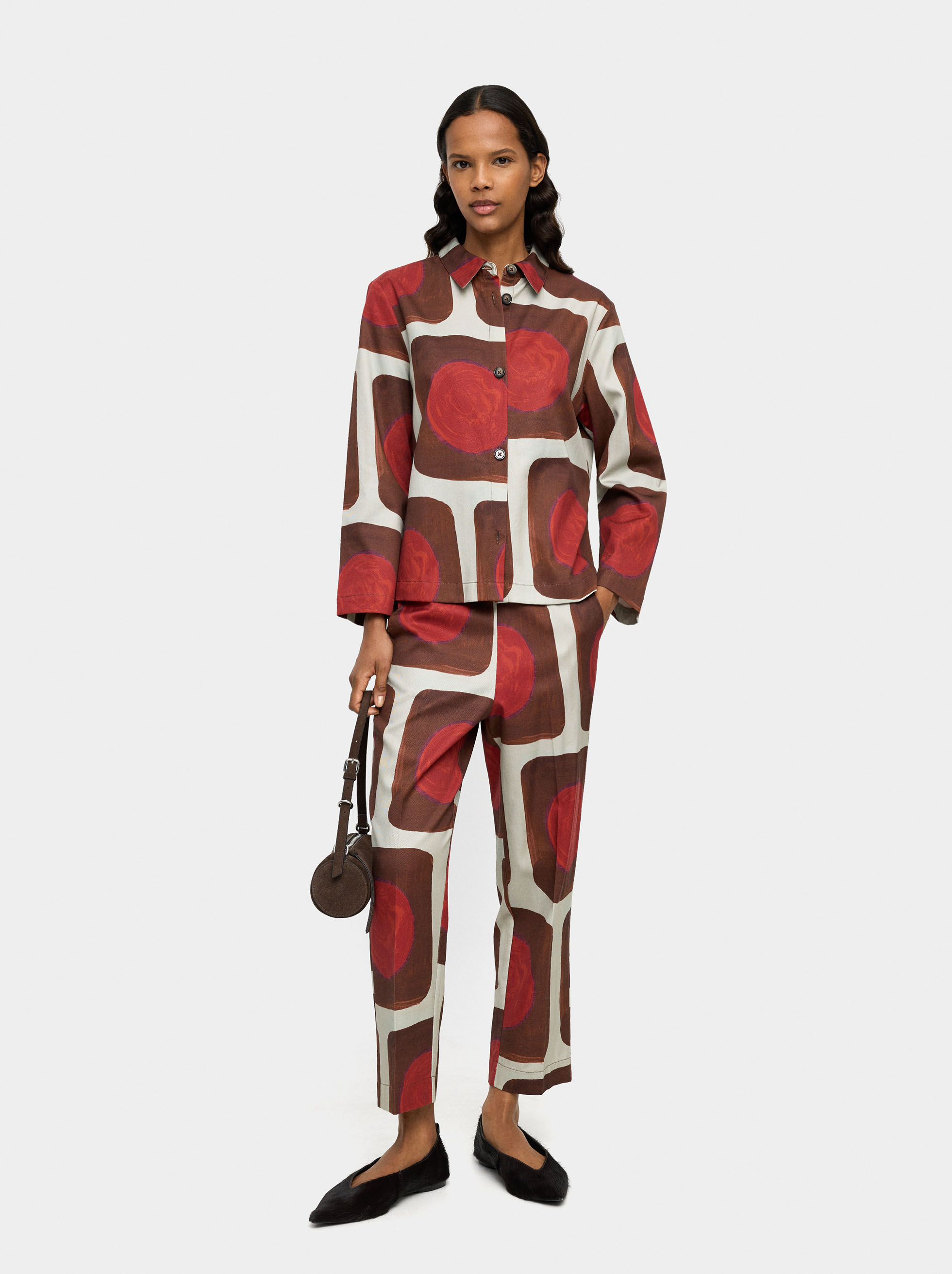 Resim Desenli Liyosel Gömlek