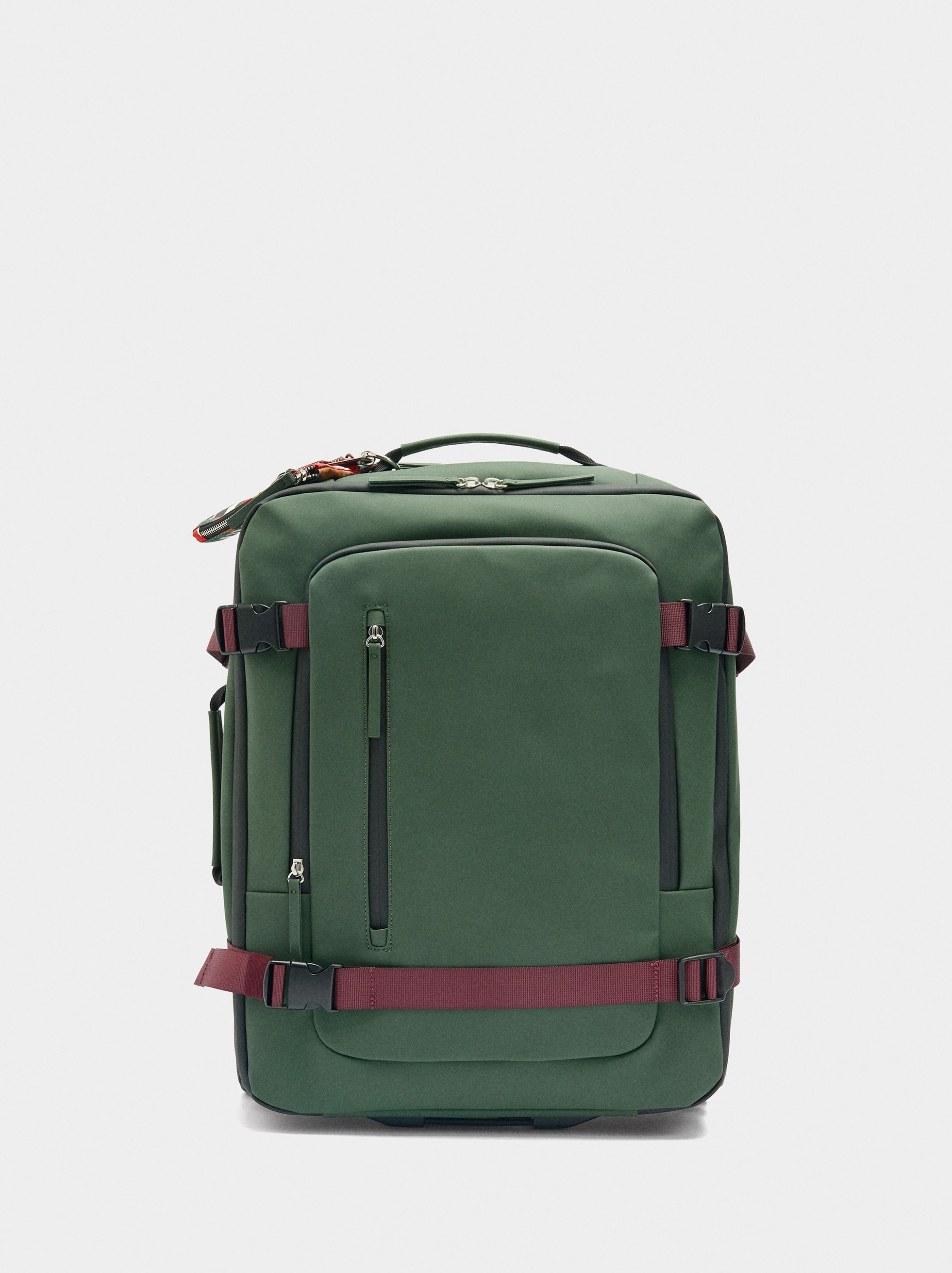 Resim Yumuşak Dokulu Seyahat Valizi