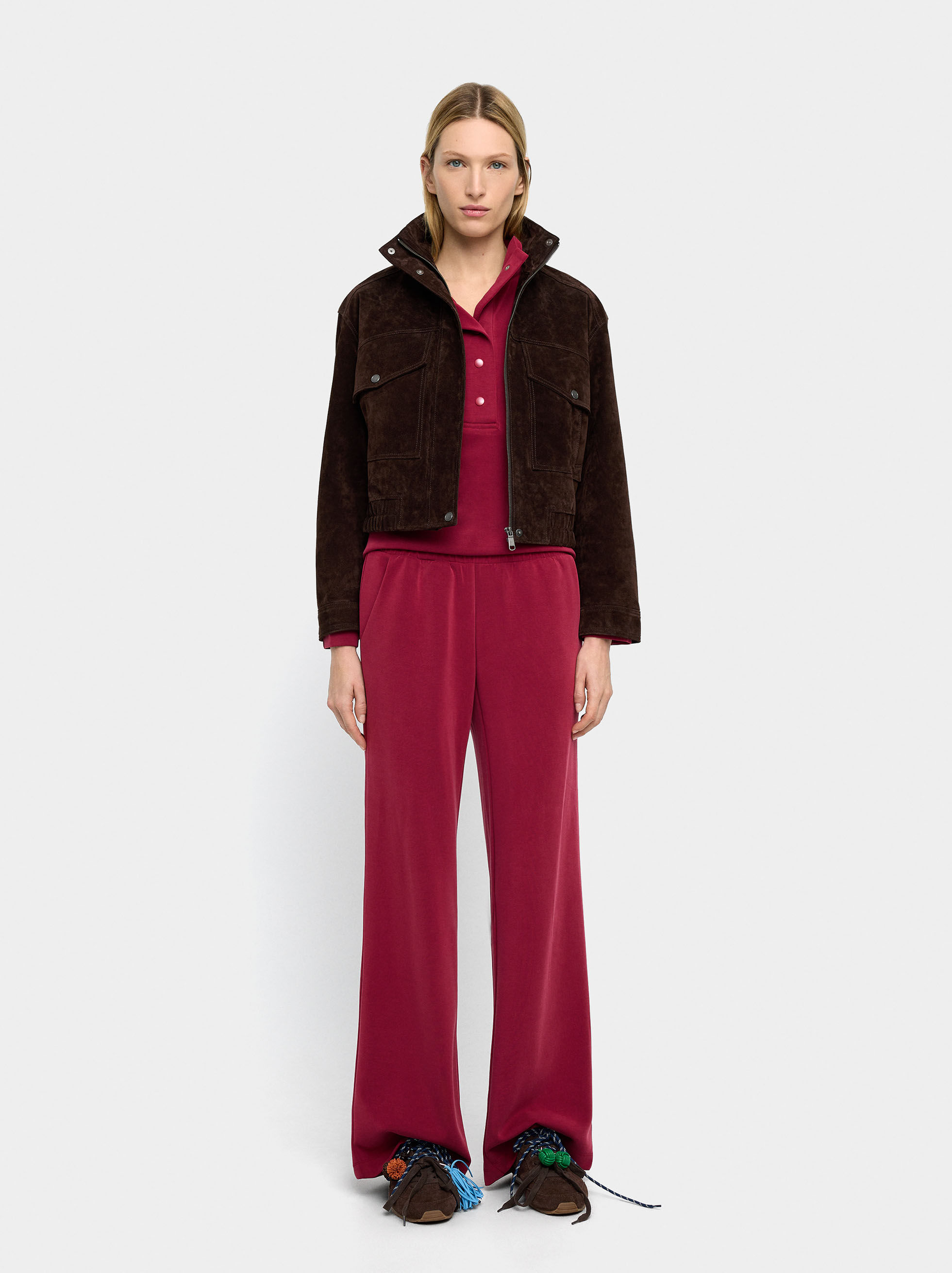 Resim Elastik Belli Pantolon