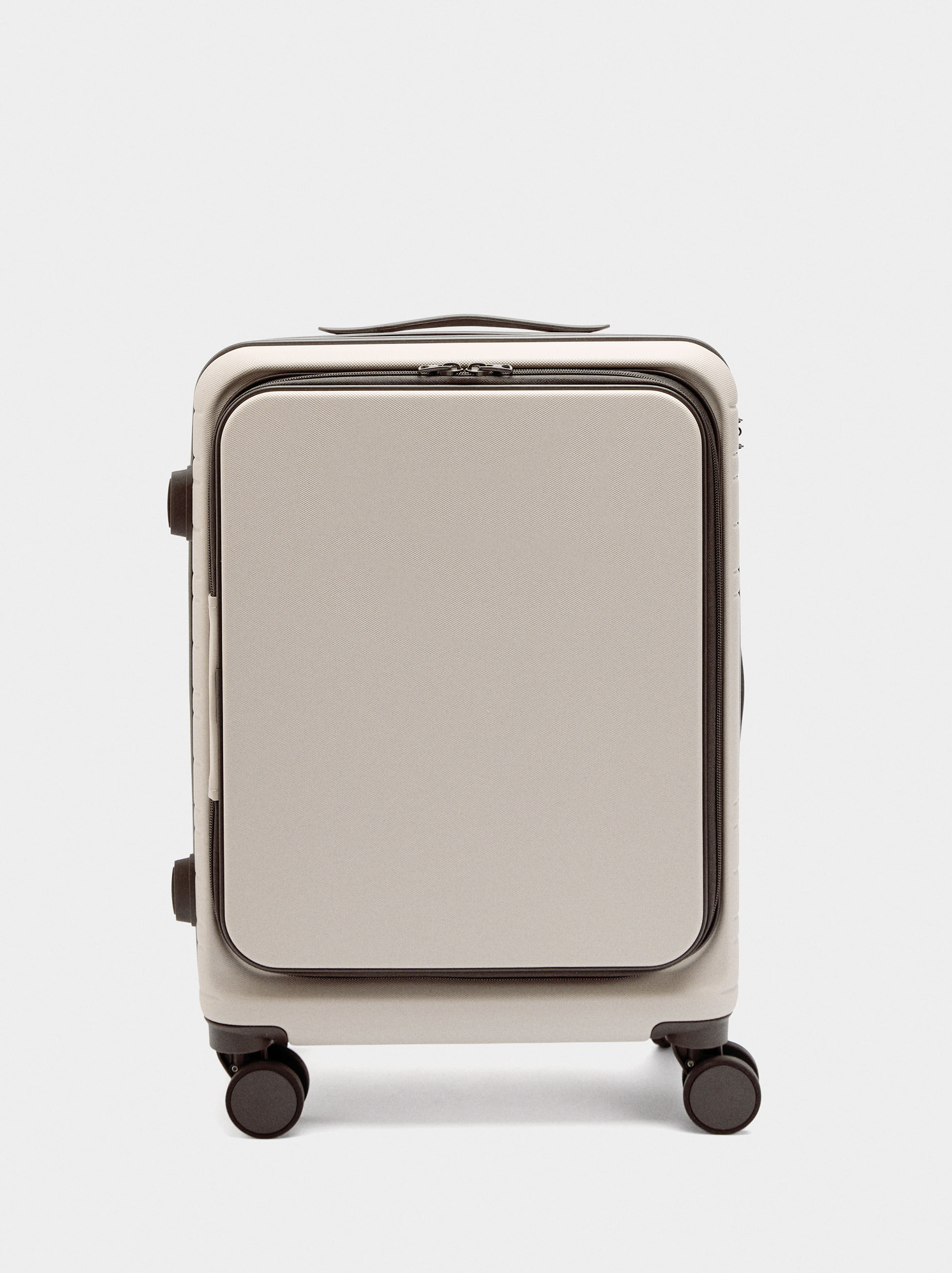 Resim Çizgili Seyahat Valizi