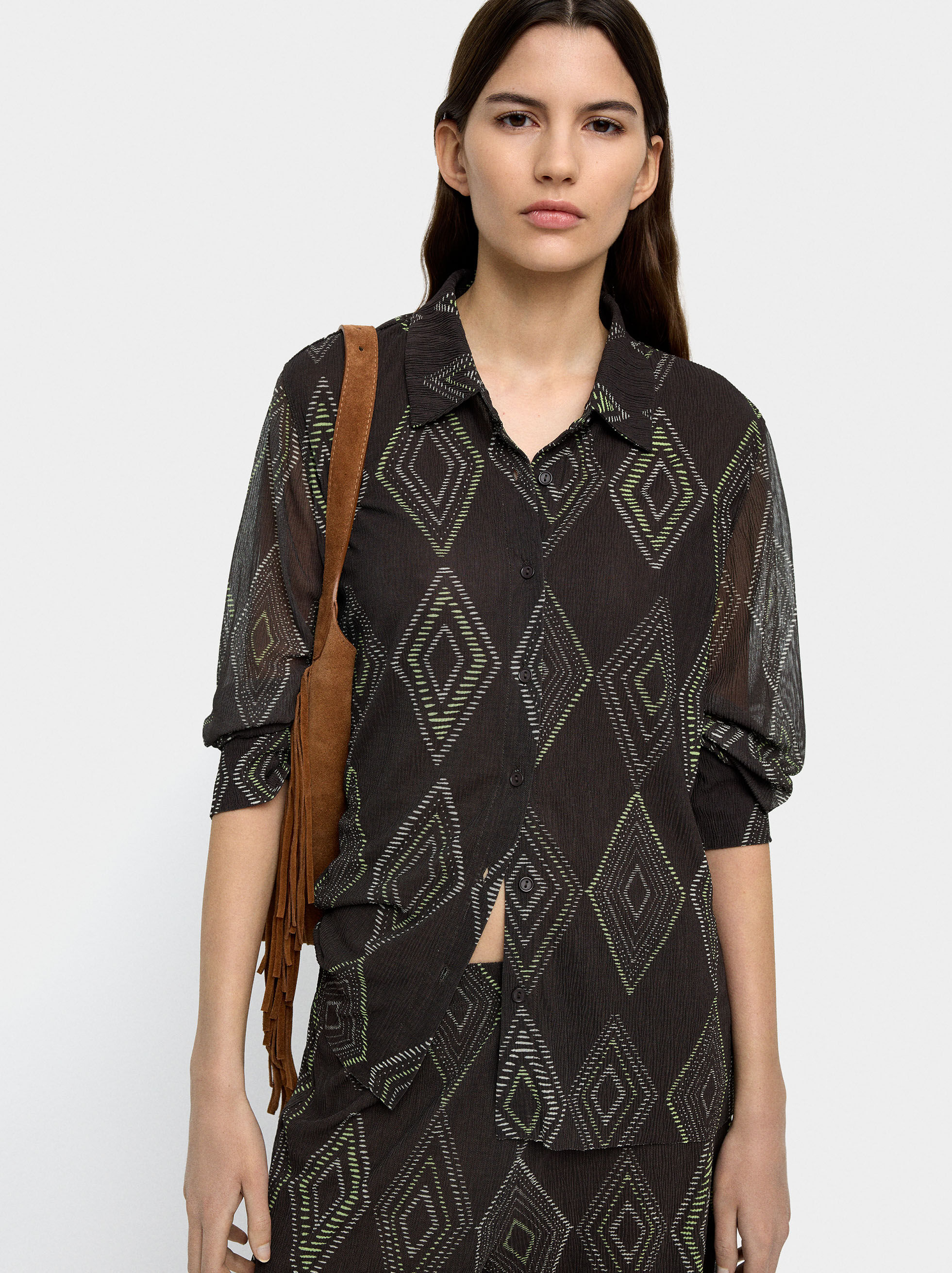 Resim Desenli Gömlek