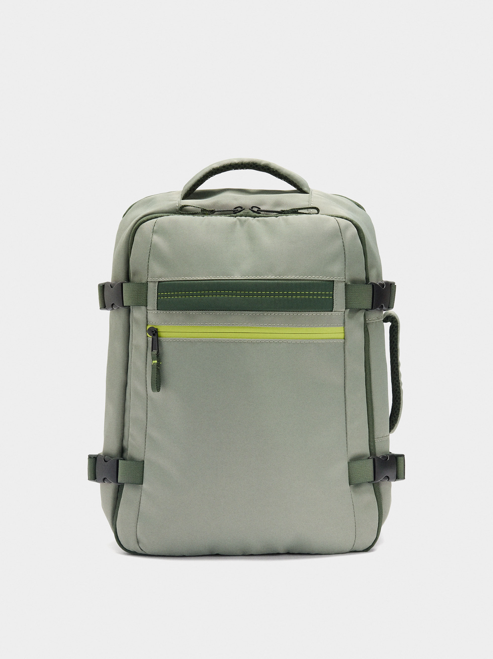 Resim Teknik Kumaş Kabin Boy Sırt Çantası