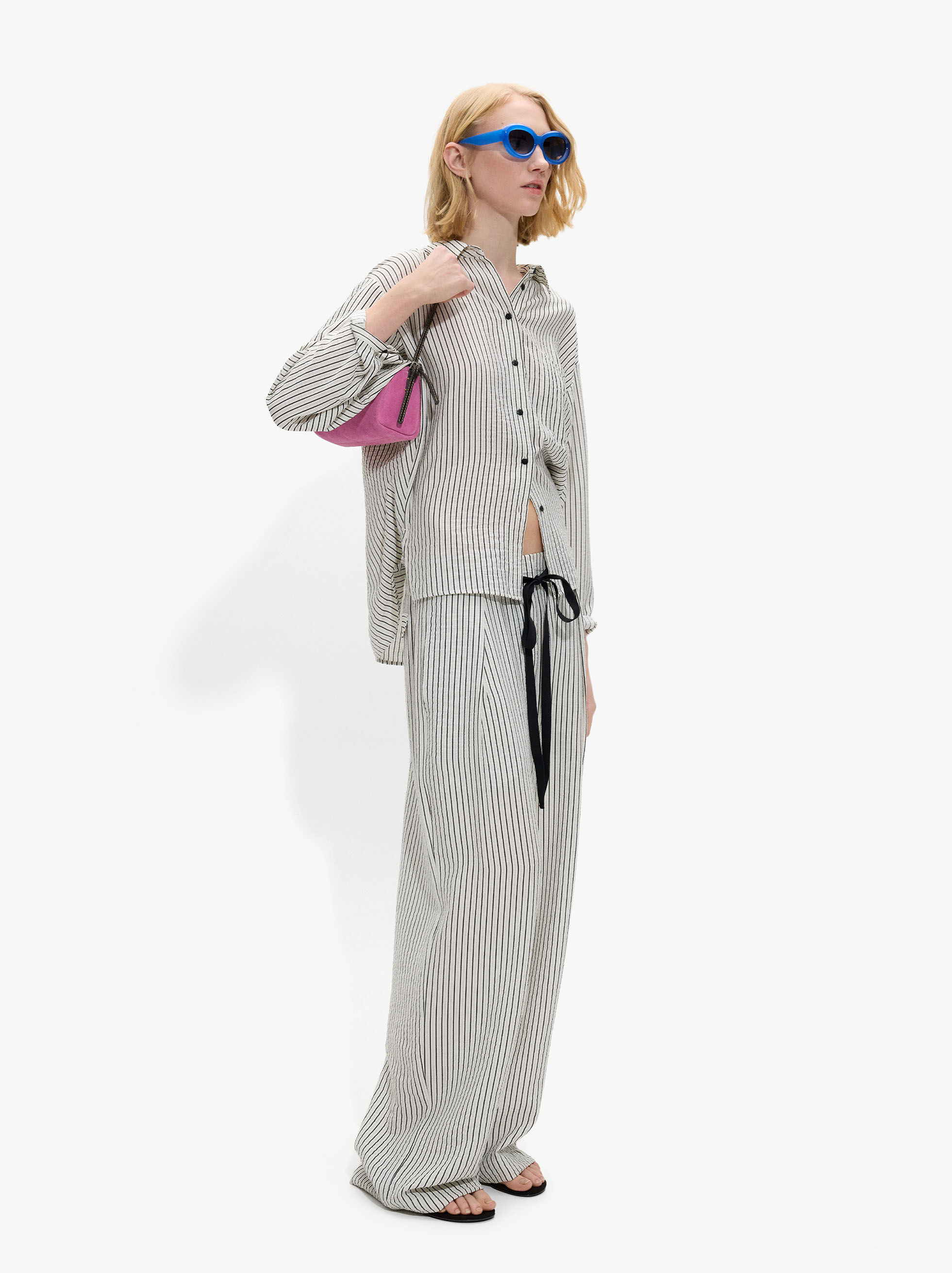 Resim Çizgili Pantolon