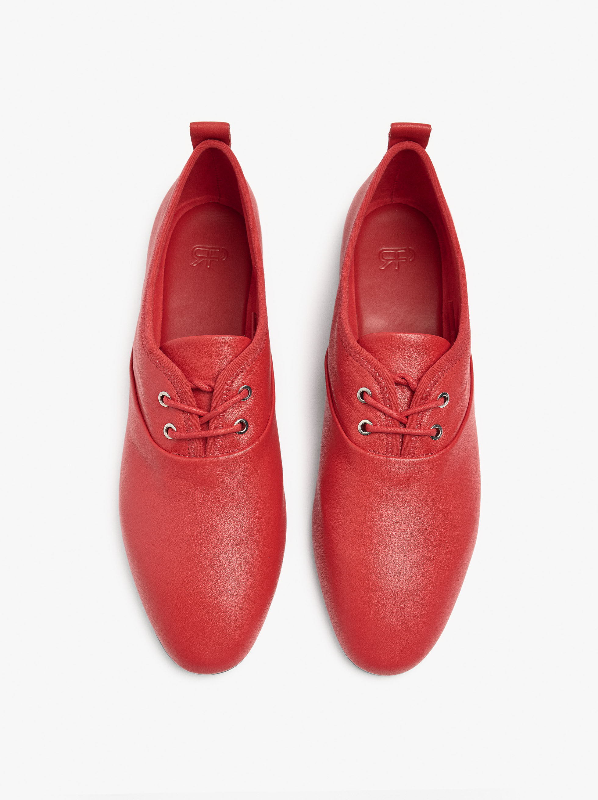 Resim Düz Deri Ayakkabı