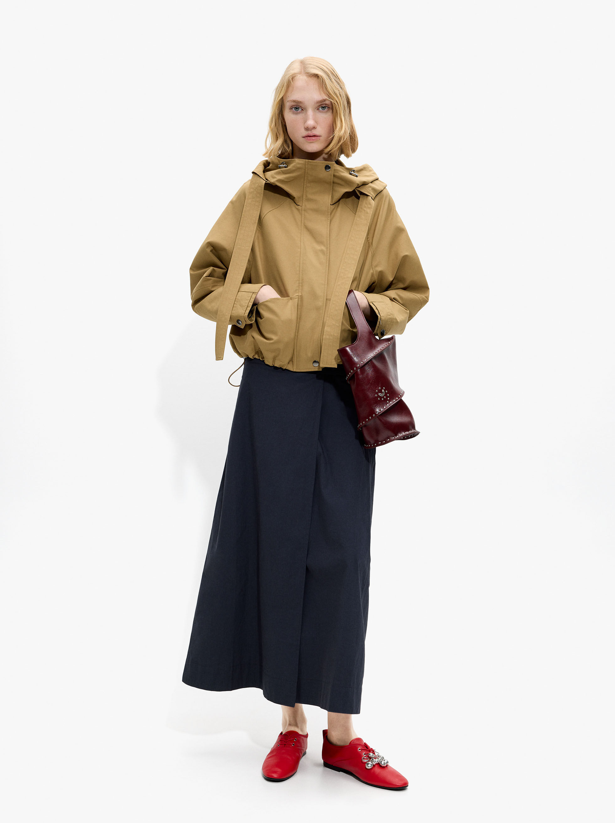 Resim Kapüşonlu Su İtici Ceket