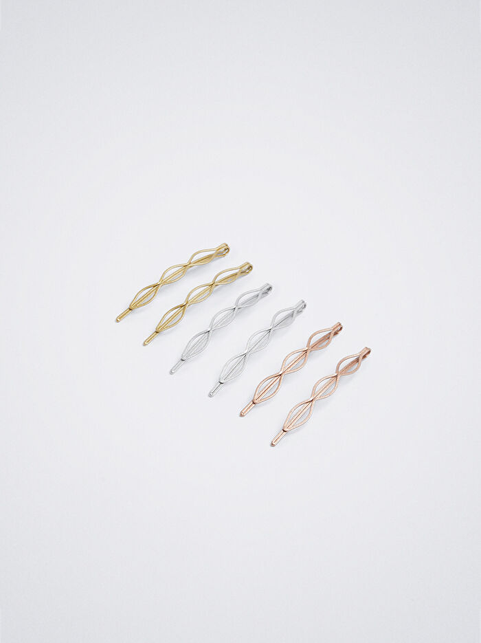 Tel Saç Tokası Seti