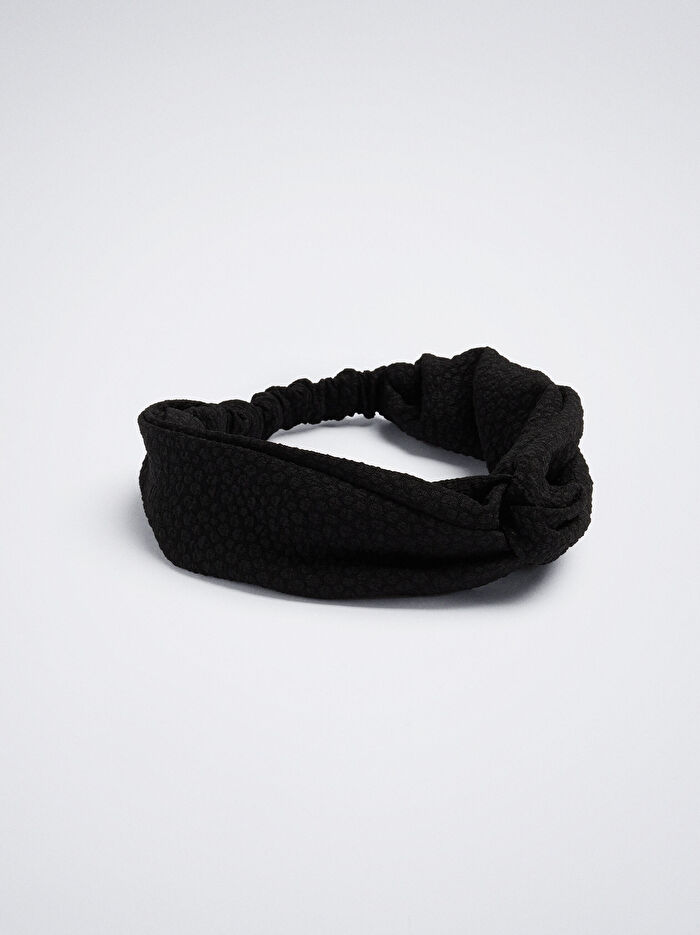 Düğüm Detaylı Saç Bandı