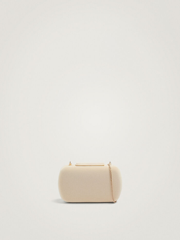 Zincir Saplı Party Clutch Çanta