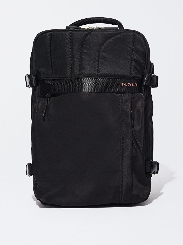 Teknik Kumaş Kabin Boy Sırt Çantası