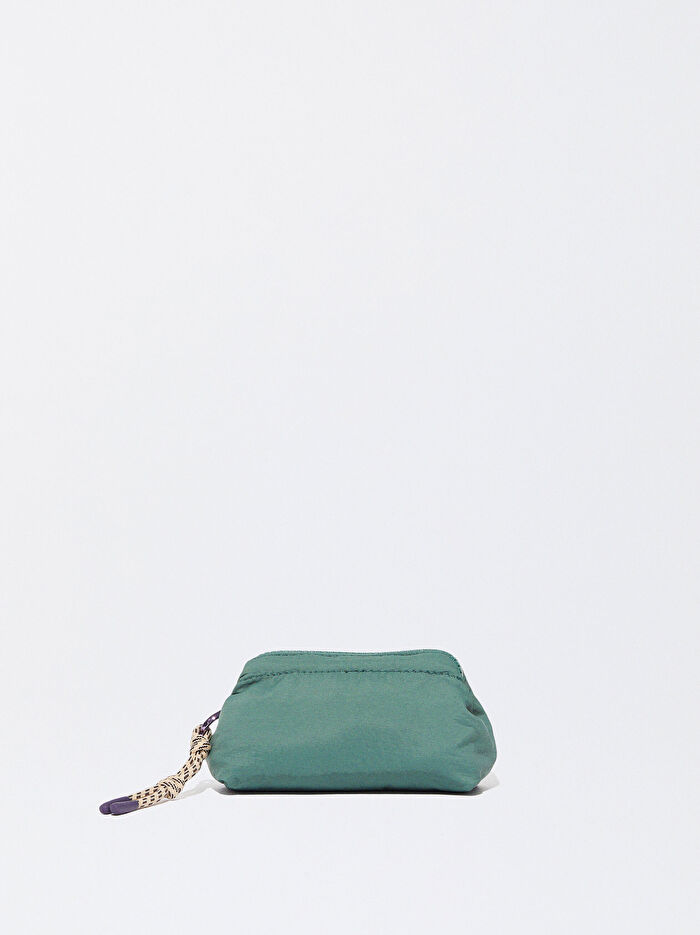 Teknik Kumaş Bozuk Para Cüzdanı