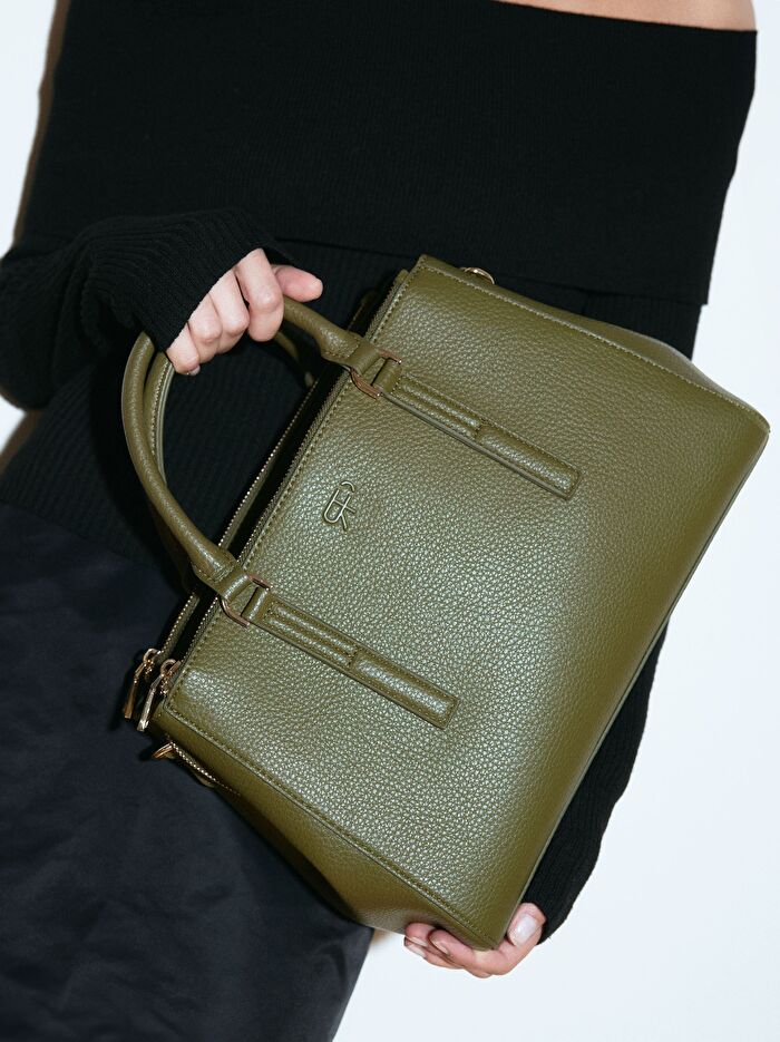 Charm'lı Tote Çanta