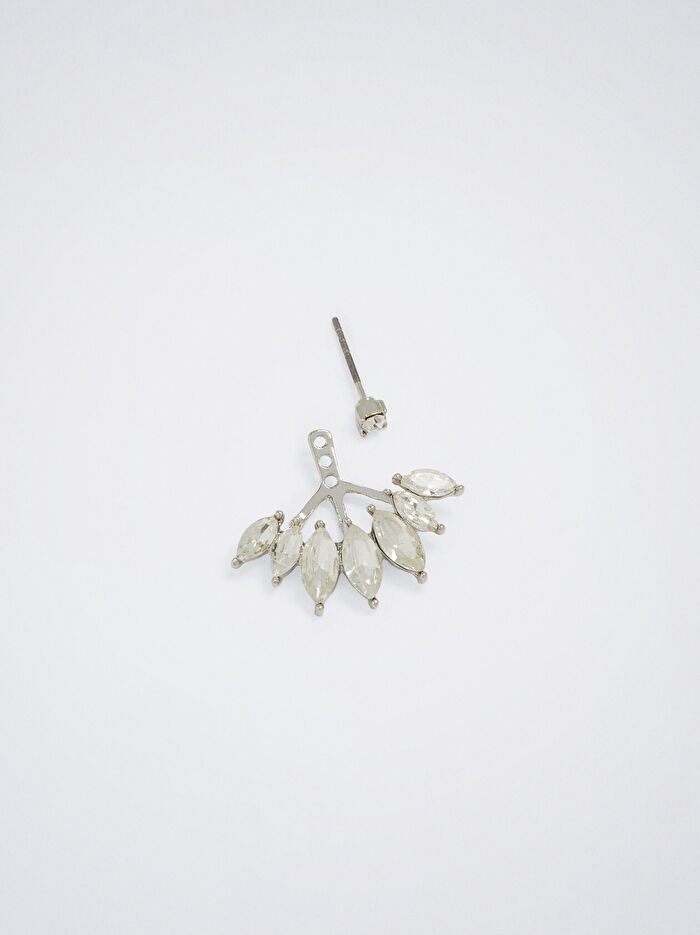 Suni Elmas Çivi Küpe