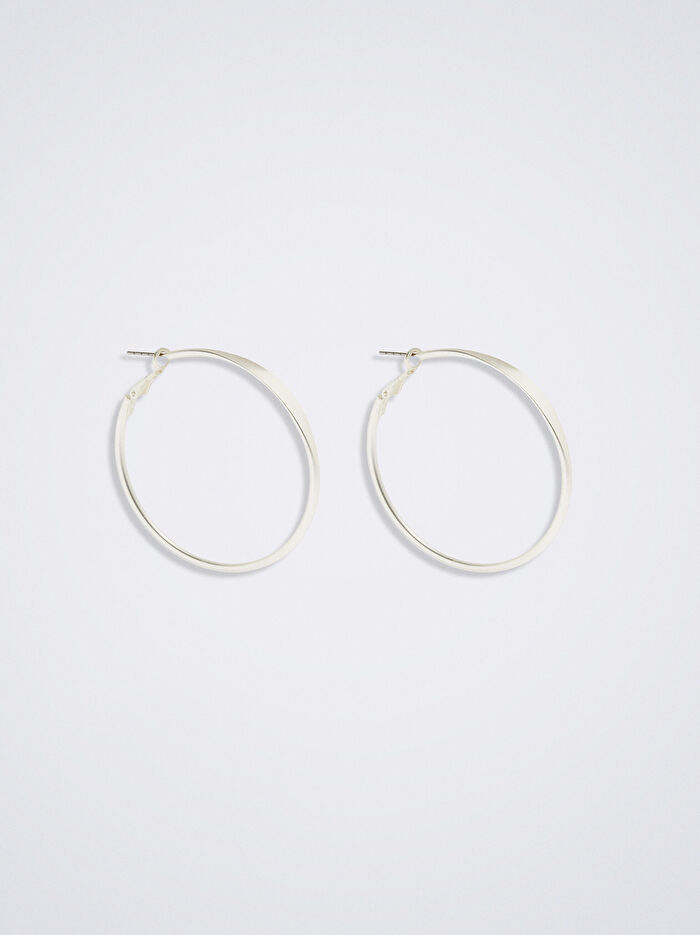 Basıc Orta Boy Halka Küpe