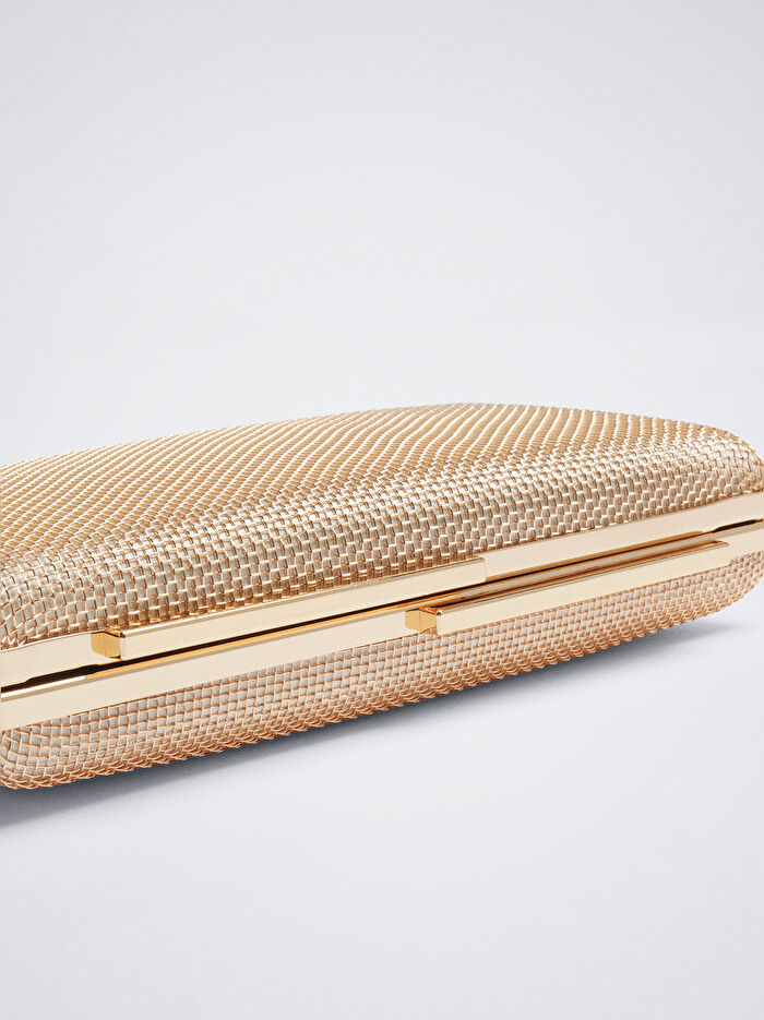 Zincir Saplı Party Clutch Çanta