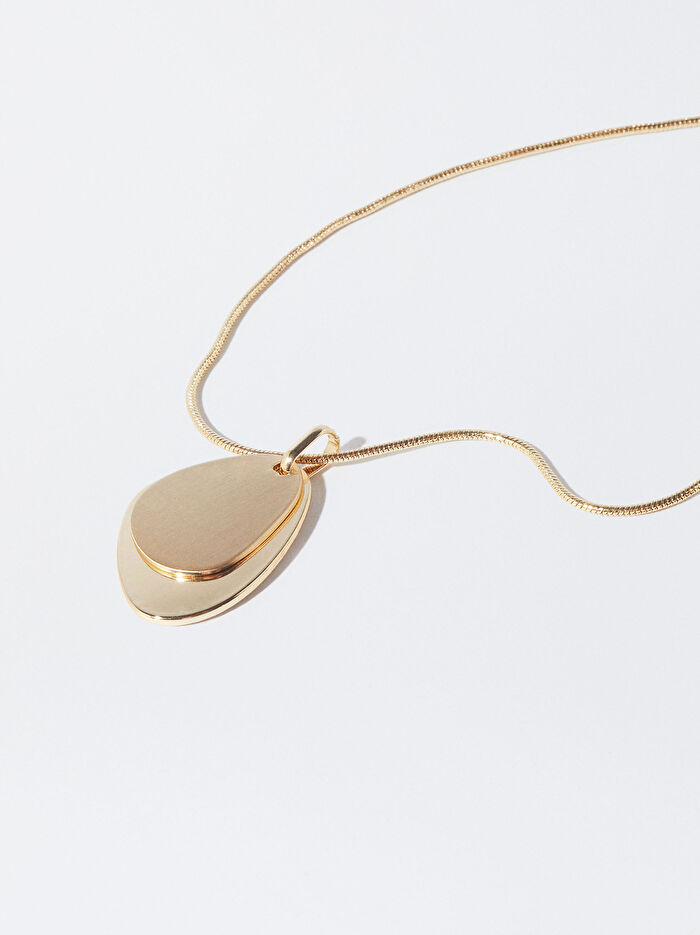 Sarkıtlı Gold Kolye