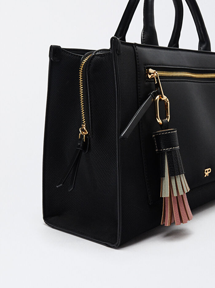 Charm'lı Tote Çanta