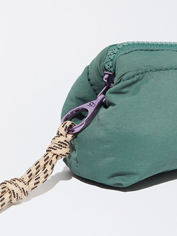 Teknik Kumaş Bozuk Para Cüzdanı