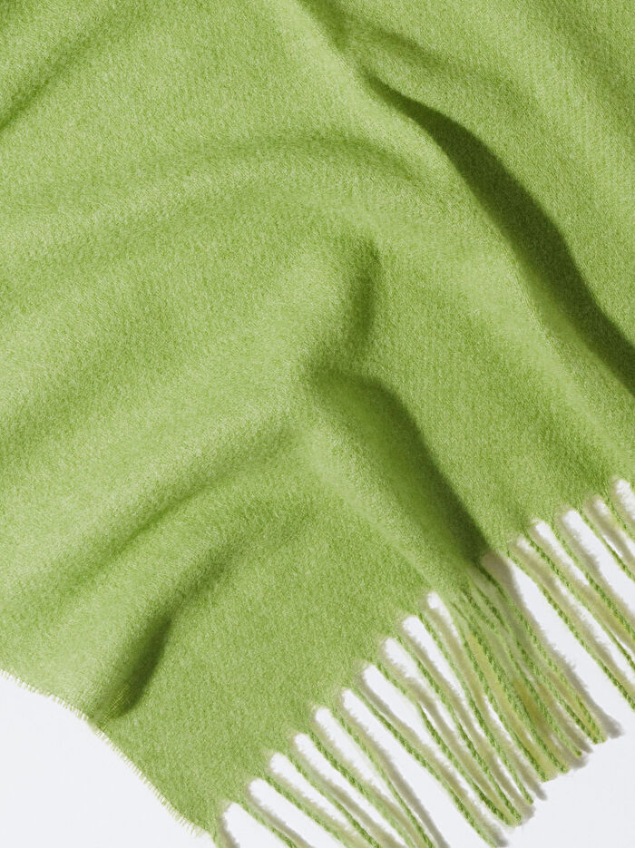 Düz Püsküllü Şal