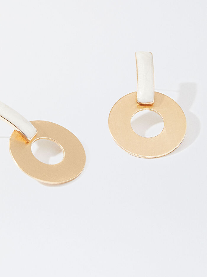 Mineli Gold Küpe