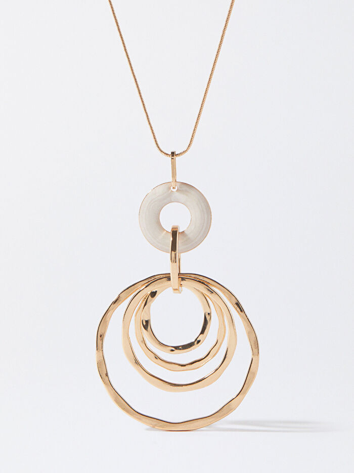 Sarkıtlı Gold Kolye