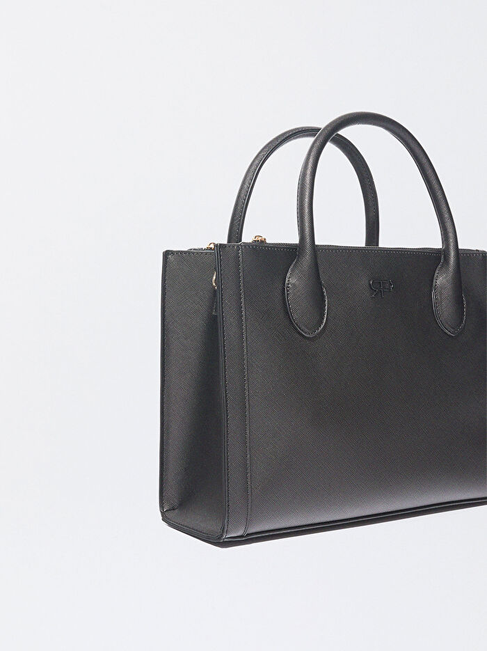 Kısa Saplı Tote Çanta