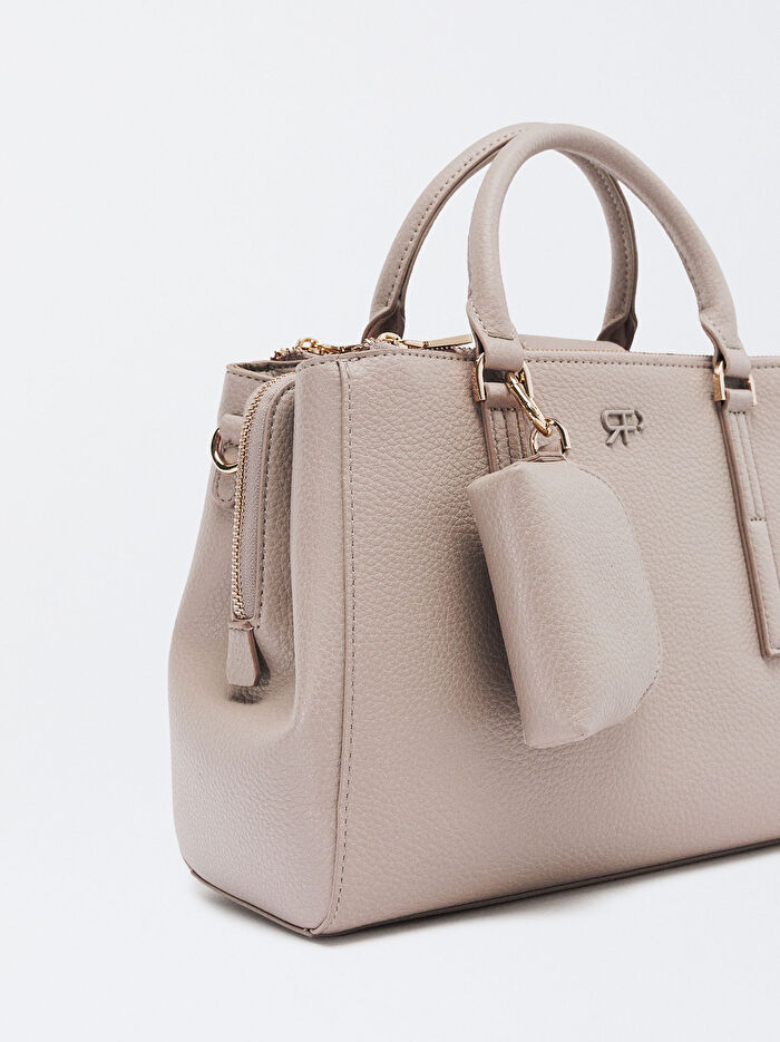 Charm'lı Tote Çanta
