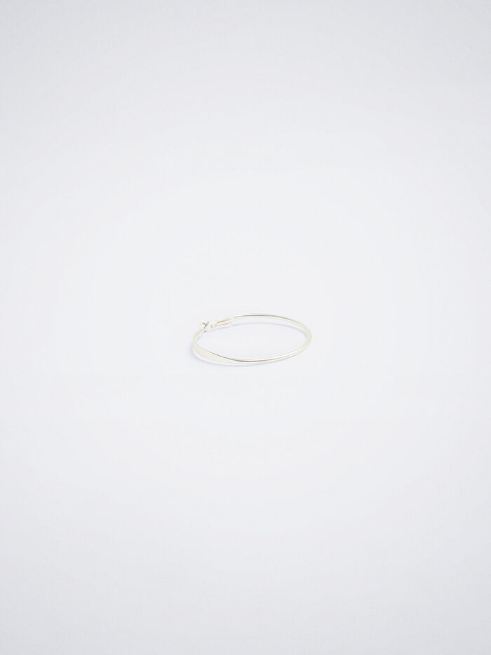 Basıc Orta Boy Halka Küpe