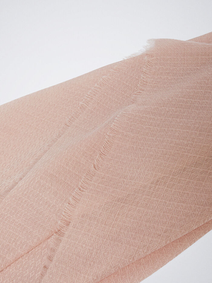 Eskitme Efektli Düz Paşmina