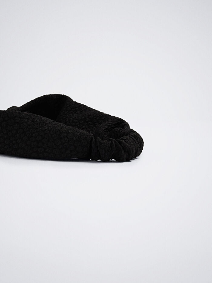 Düğüm Detaylı Saç Bandı