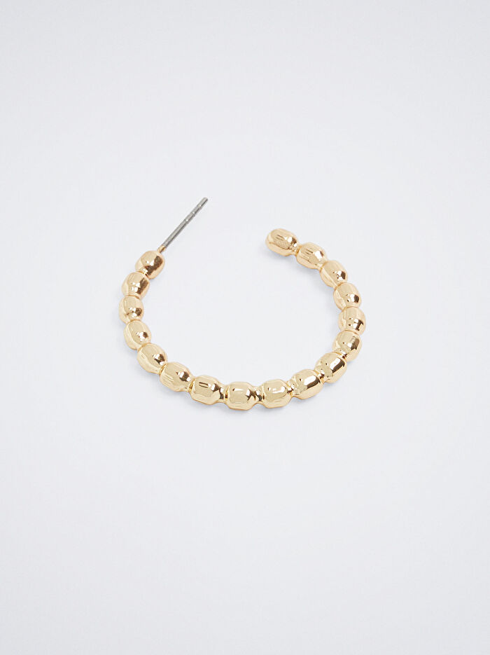 Gold Küçük Halka Küpe