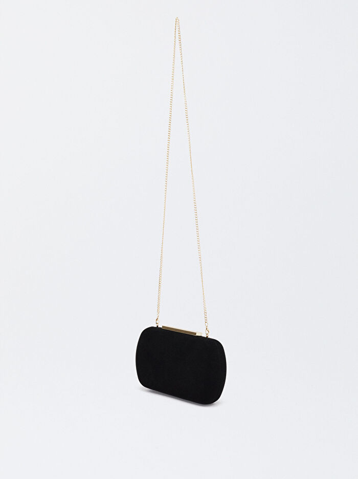 Zincir Saplı Party Clutch Çanta