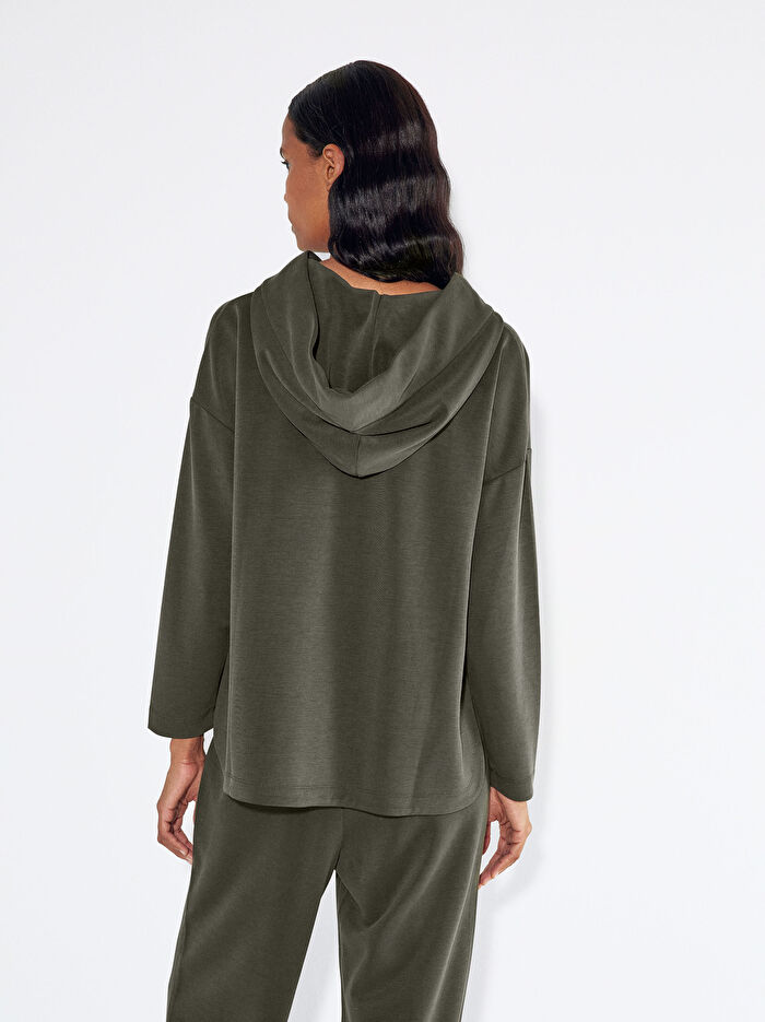 Modal Kapüşonlu Üst