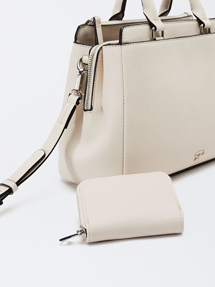 Charm'lı Tote Çanta