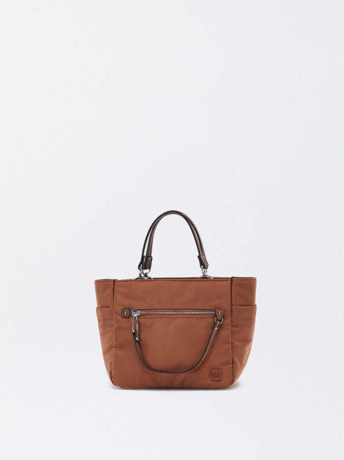 Teknik Kumaş Tote Çanta