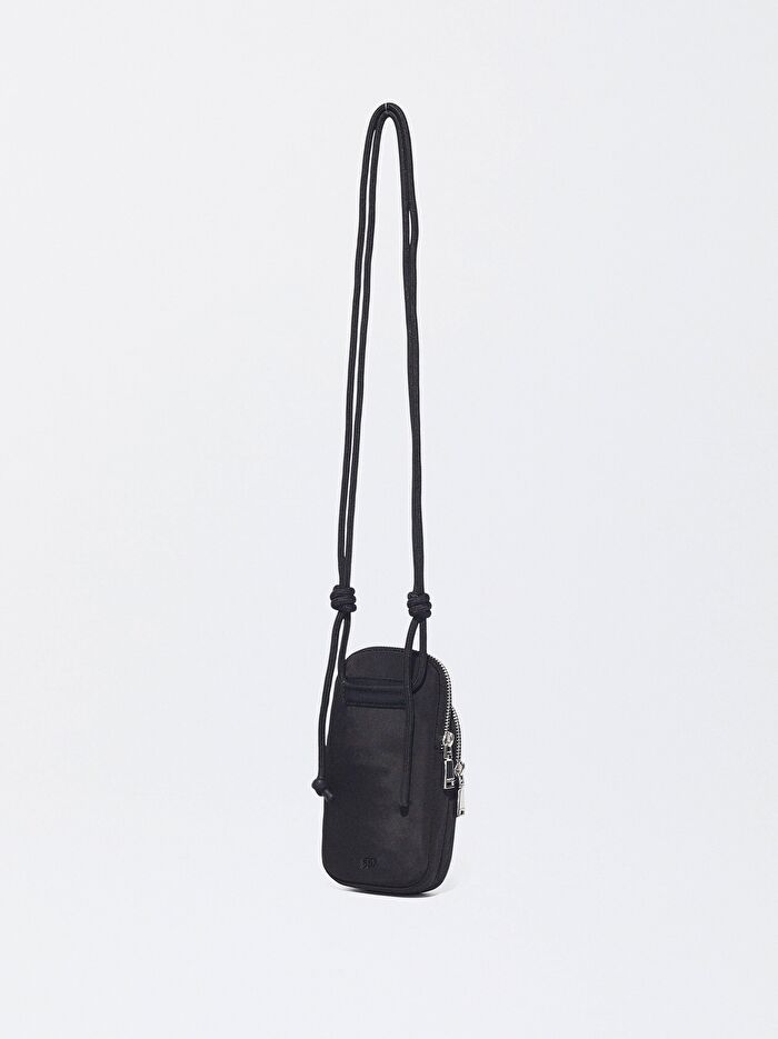 Teknik Kumaş Cep Telefonu Çantası