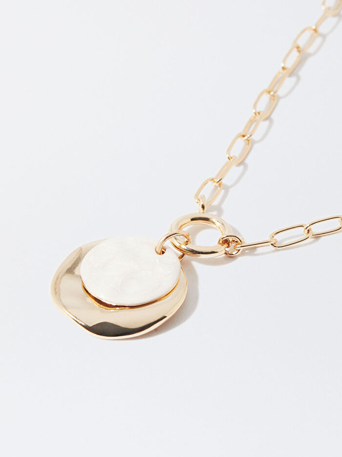 Sarkıtlı Gold Kolye