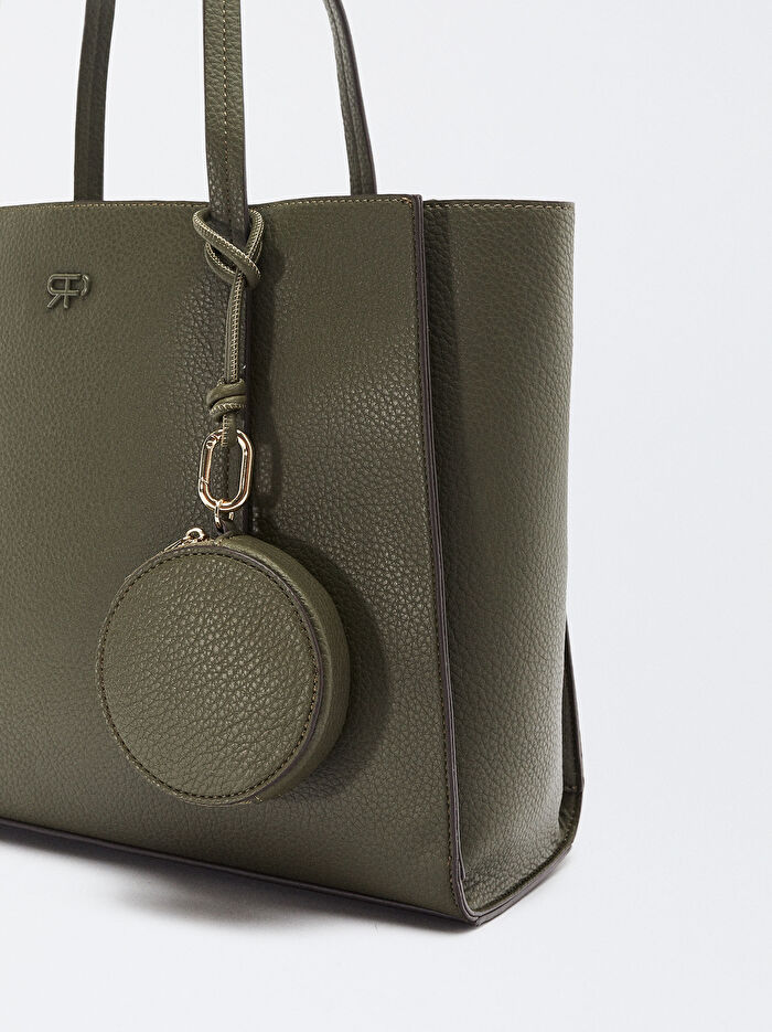 Charm'lı Shopper Çanta