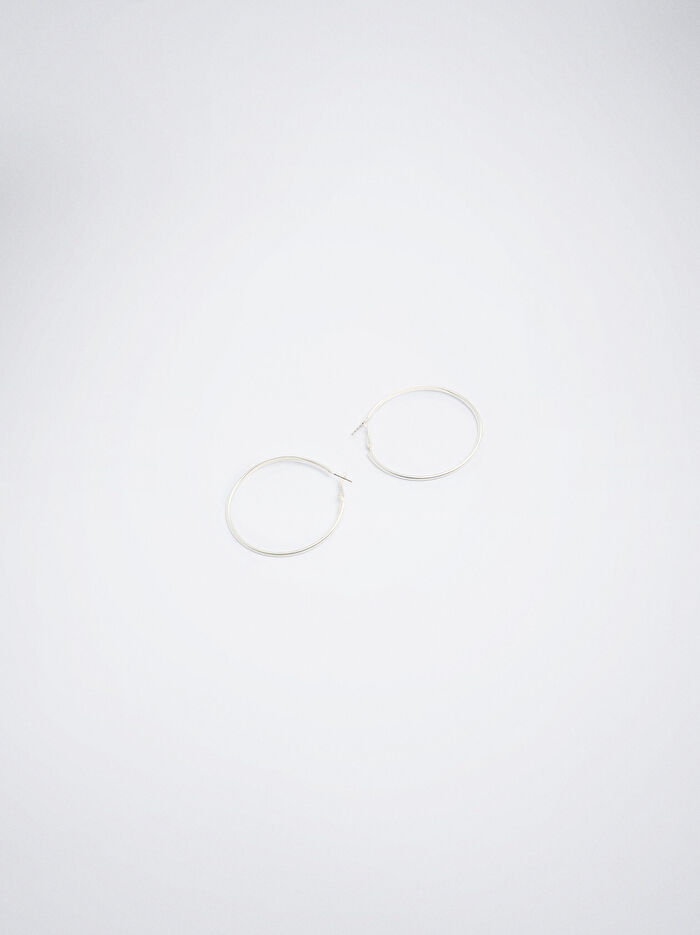 Basıc Orta Boy Halka Küpe