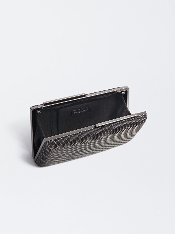 Zincir Saplı Party Clutch Çanta