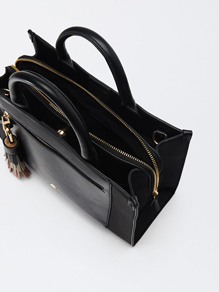 Charm'lı Tote Çanta