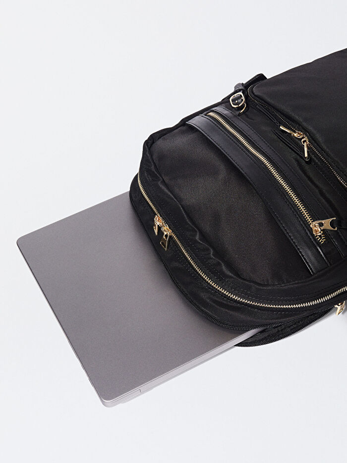 15 İnç Teknik Kumaş Laptop Sırt Çantası