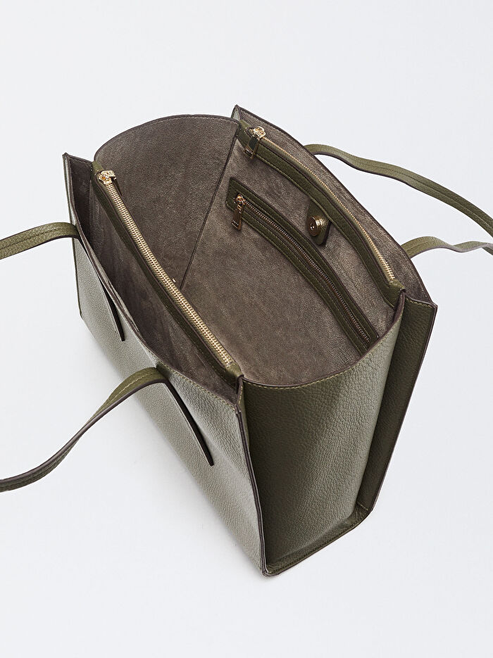 Charm'lı Shopper Çanta