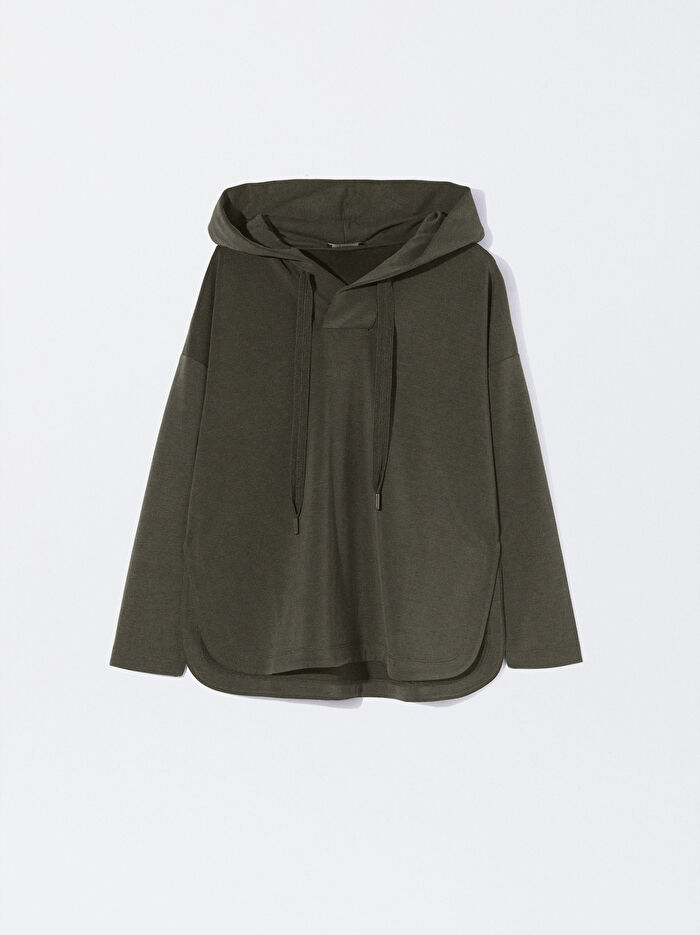 Modal Kapüşonlu Üst