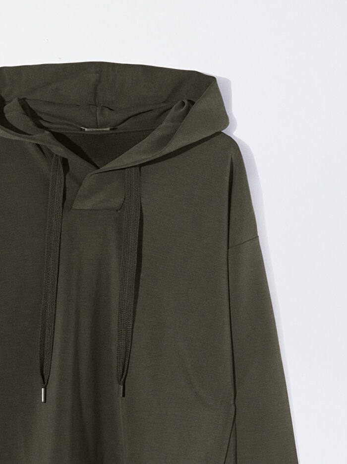 Modal Kapüşonlu Üst