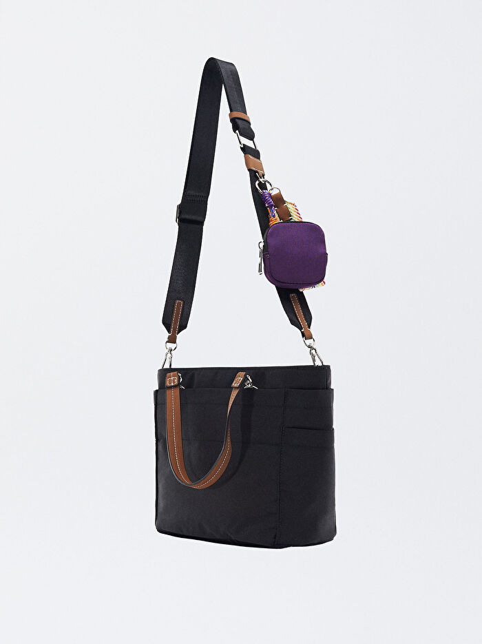 Teknik Kumaş Tote Çanta