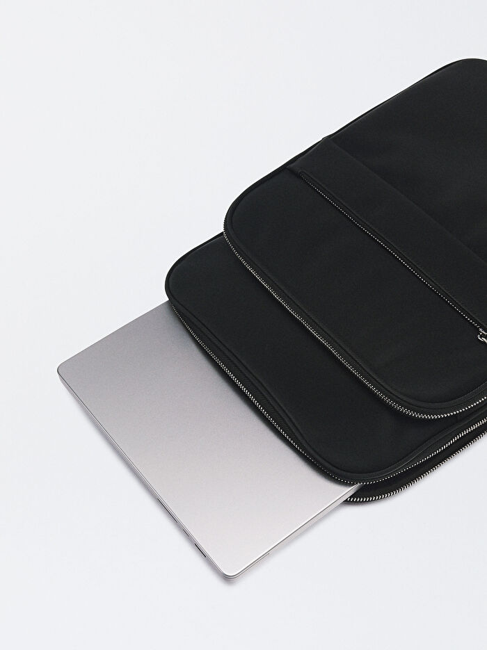 15 İnç Teknik Kumaş Laptop Sırt Çantası