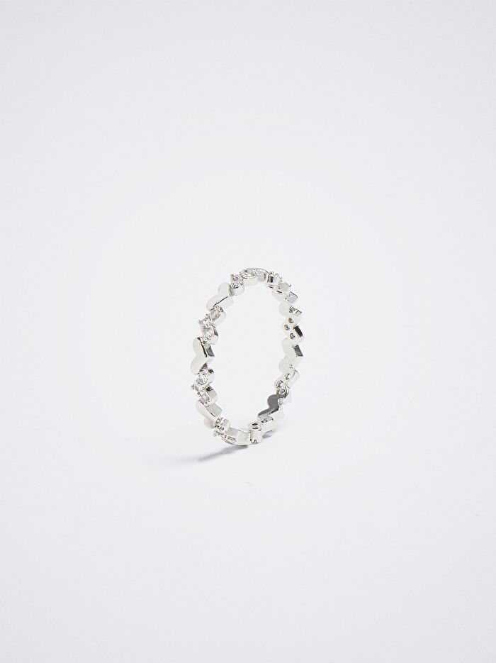 Zirkon Taşlı Yüzük