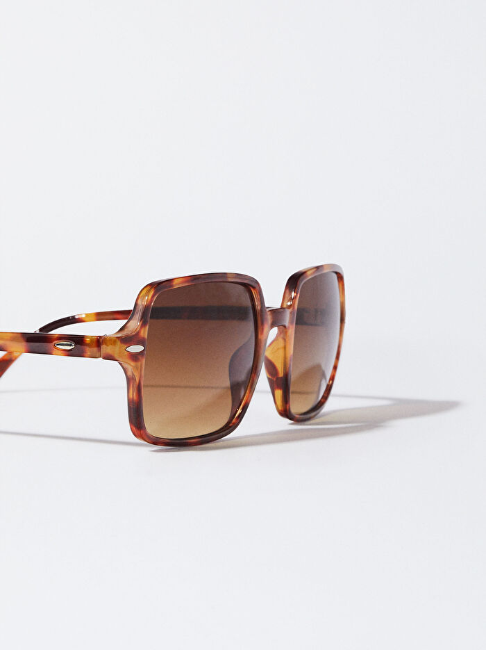 Kare Çerçeveli Güneş Gözlüğü