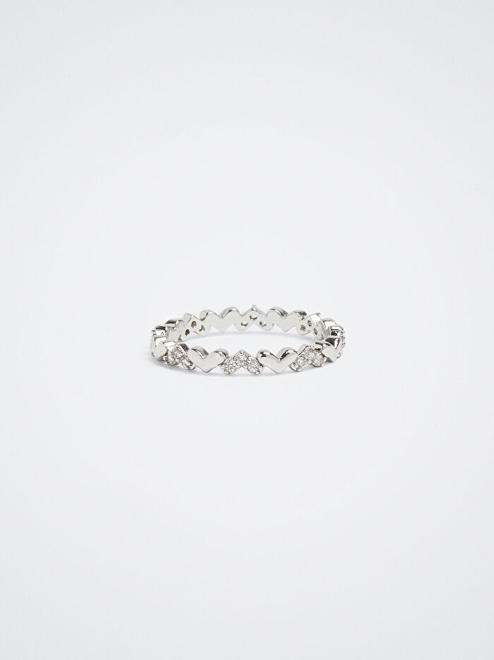 Zirkon Taşlı Yüzük